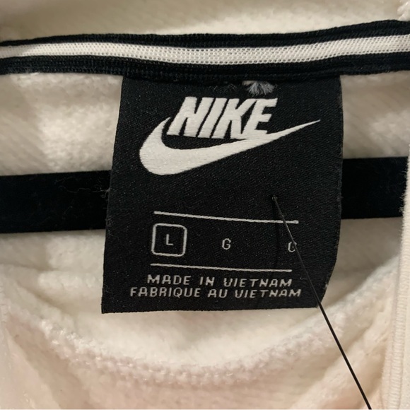 Nike Rally Gold Metallic Cropped Hoodie - Picture 7 of 9